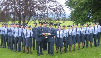 Macrobert Trophy Presentation to 107 (Aberdeen) Squadron in 2007